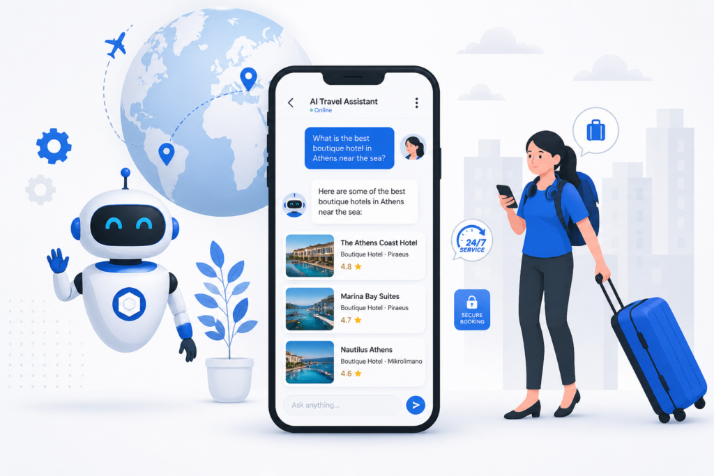 the new hotel-booking-journey-from aeo agency for hotels brand by bluemind digital agency